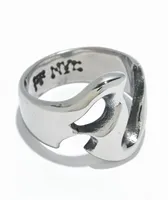 Personal Fears Liquid Silver Ring