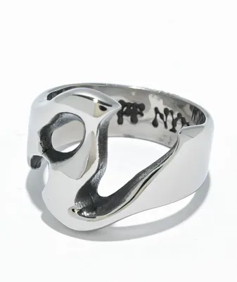 Personal Fears Liquid Silver Ring
