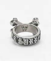 Personal Fears Never Surrender Silver Ring