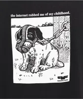 Personal Fears Poor Puppy Black T-Shirt