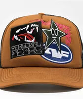 Personal Fears Unhinged Brown Trucker Hat