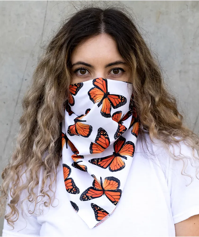 Petals and Peacocks Butterfly Effect Bandana