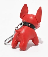 Petals and Peacocks Dog Eat Dog Plush Keychain