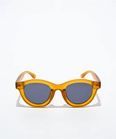 Petals and Peacocks Oasis Orange Sunglasses