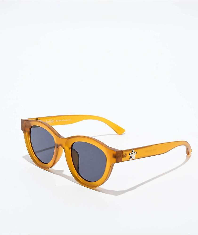 Petals and Peacocks Oasis Orange Sunglasses