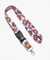 Petals and Peacocks Peace & Petals Lanyard