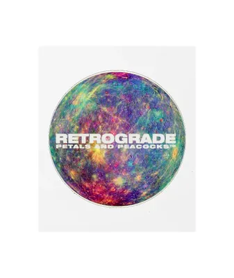 Petals and Peacocks Retrograde Sticker