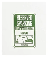 Petty Snacks Reserved Sparking Sticker