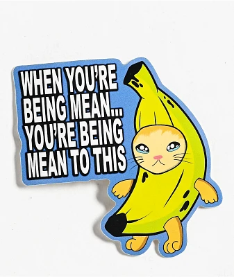 Petty Snacks When You're Being Mean Sticker