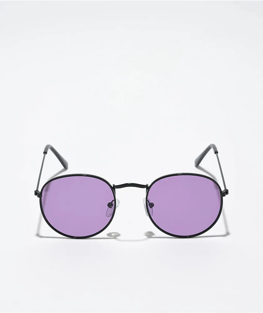 Picnic Purple & Black Sunglasses