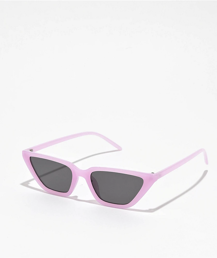 Pillow Lavender Cat Eye Sunglasses