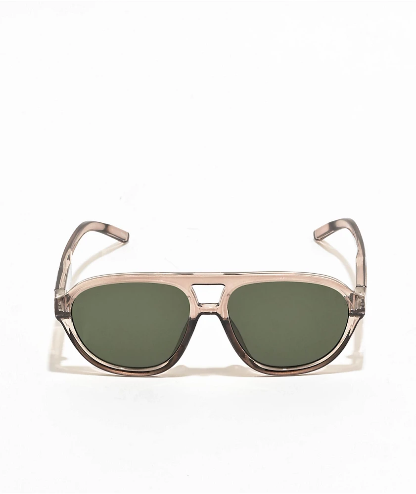 Pilot Grey & Green Sunglasses