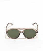 Pilot Grey & Green Sunglasses