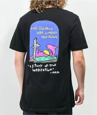 Pink Dolphin x After School Special Promo Black T-Shirt