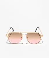 Pink Rose Gradient Sunglasses