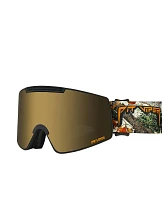 Pit Viper Proform Actualbush & Gold Snowboard Goggles