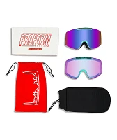 Pit Viper Proform Artificial & Blue-Purple Snowboard Goggles