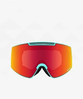 Pit Viper Proform Snow Machine & Red Snowboard Goggles