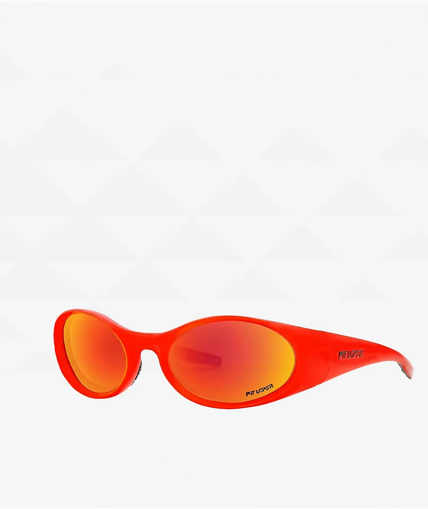 Pit Viper Slammer Nacho Polar Red Sunglasses