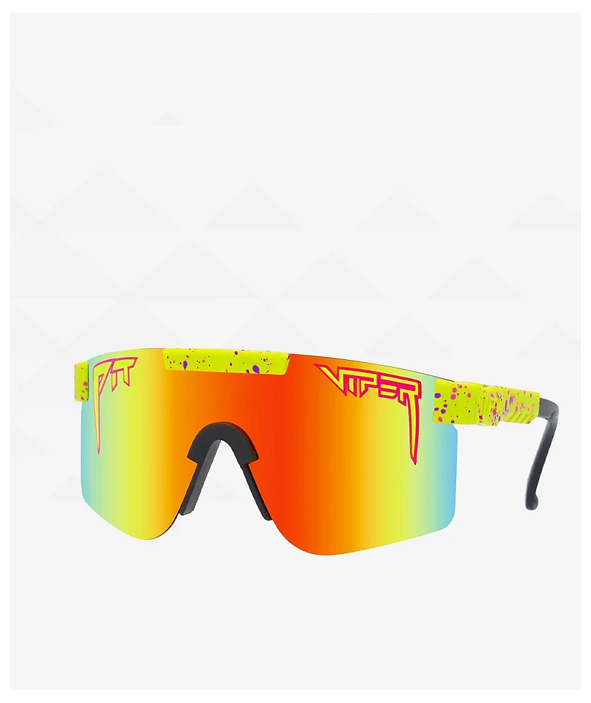 Pit Viper The 1993 Original Single Wide Polar Rainbow Sunglasses