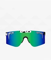 Pit Viper The 2000s Cowabunga Black & White Sunglasses