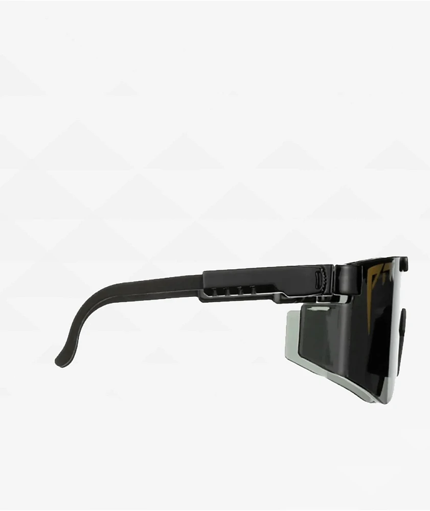 Pit Viper The Exec Single Wide Black Sunglasses