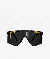 Pit Viper The Exec Single Wide Black Sunglasses