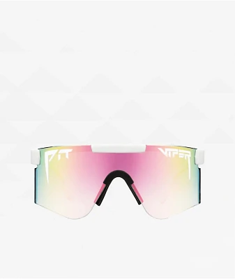 Pit Viper The Miami Nights Single Wide White Sunglasses