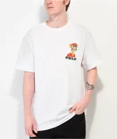 Pixel House Golden Supersize White T-Shirt