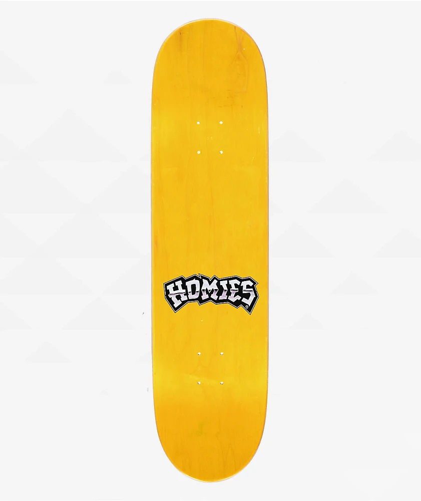 Pizza x Homies Check It Out 8.25" Skateboard Deck