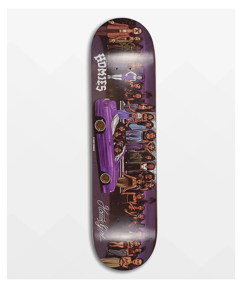 Pizza x Homies Homegirl Hangout 8.5" Skateboard Deck