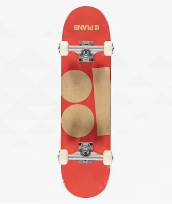 Plan B Corner Stained 7.25" Skateboard Complete