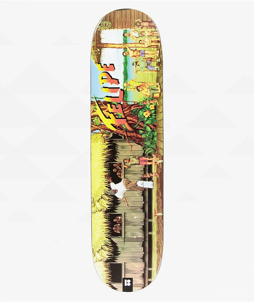 Plan B Felipe World Warrior One Offs 8.0" Skateboard Deck