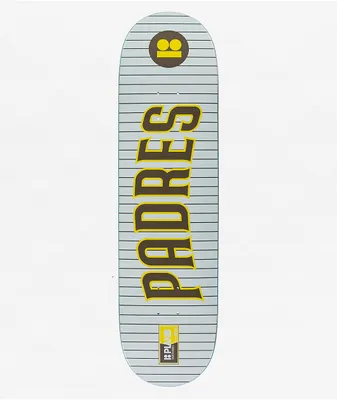 Plan B x San Diego Padres Pinstripe 8.5" Skateboard Deck