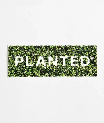 Planted Grass Bar Logo Sticker