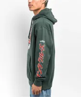 Pokémon & Santa Cruz Poké Ball Dot Men's Green Hoodie