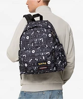 Pokémon x Eastpak Day Office All Over Black Backpack