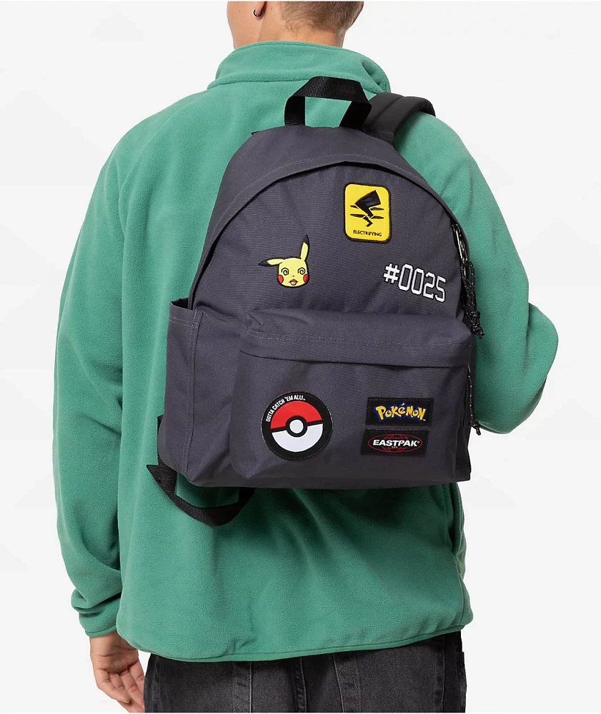 Pokémon x Eastpak Day Pak'r Patches Grey Backpack