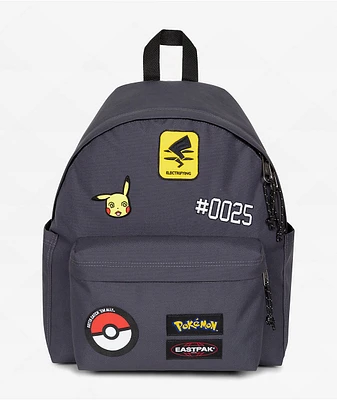 Pokémon x Eastpak Day Pak'r Patches Grey Backpack