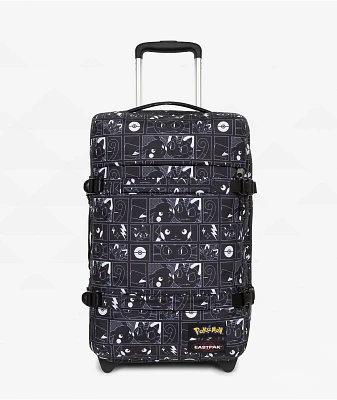 Pokémon x Eastpak Transit'r S All Over Black Carry On Roller Luggage