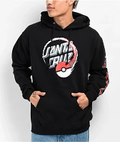 Pokemon & Santa Cruz Poke Ball Dot Men's Hoodie