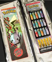 Pokemon Blind Bag Santa Cruz 8.0" Skateboard Deck