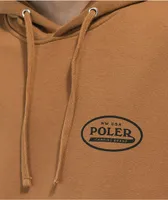 Poler Brand Brand Brown Hoodie