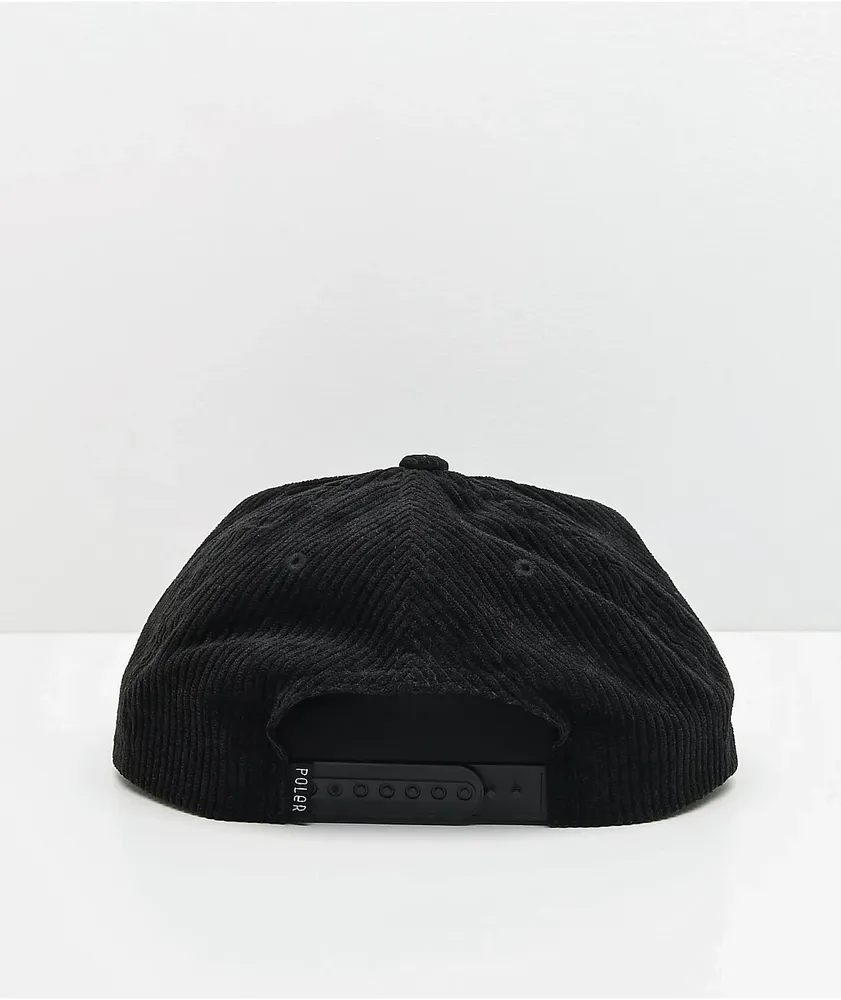 Poler Mountain Rainbow Black Snapback Hat