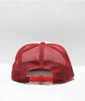 Poler Rainbow Red Trucker Hat