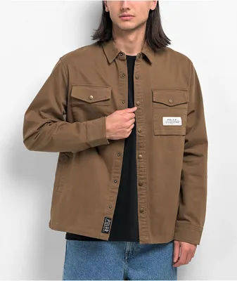 Poler Tofino Brown Shirt Jacket