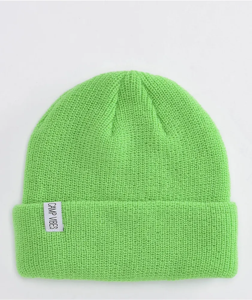 Poler Tube City Grass Green Beanie