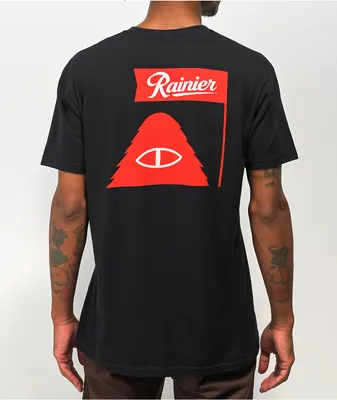 Poler x Rainier Summit Black T-Shirt