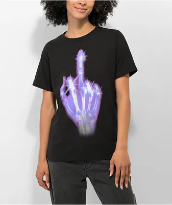 Popular Demand Bones Black T-Shirt
