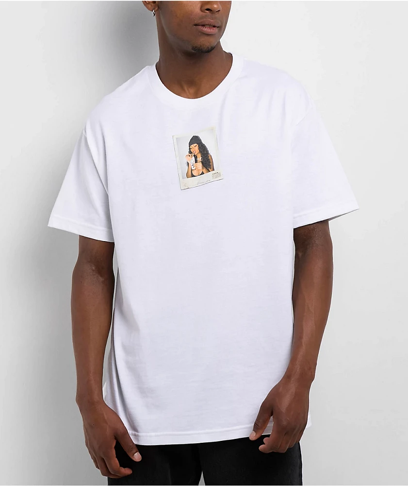 Popular Demand Instant Burn White T-Shirt